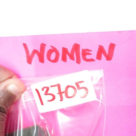 7 FOR ALL MANKIND Vest Women Green Long Moto Asymmetrical Zip Knit Vegan SZ M - Picture 7 of 7